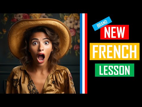 New 2024 French lesson  I  Direct transitive verbs from the second group # 5